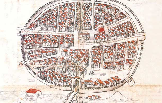 Plano de Bodegas en 1503