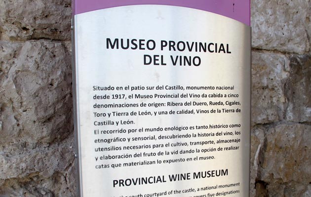 Museo del vino - Peñafiel