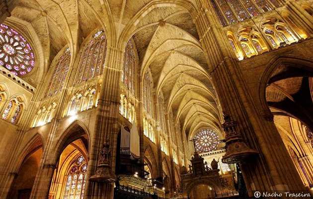 Interior Catedral de León