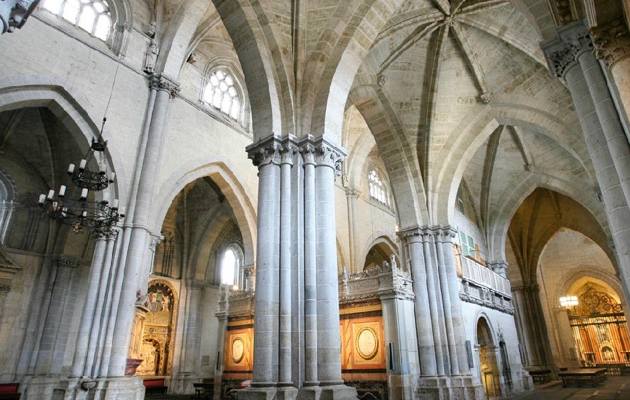 Interior Catedral de Ciudad Rodrigo