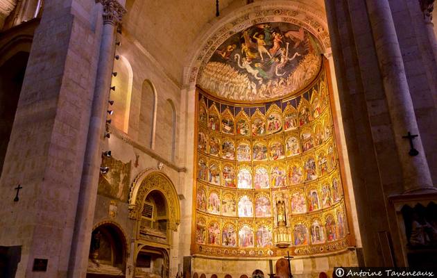 Retablo - Catedral vieja de Salamanca