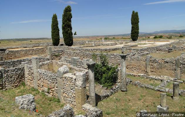 Termas - Yacimiento romano de Clunia