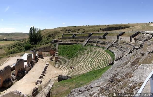 Teatro - Yacimiento romano de Clunia
