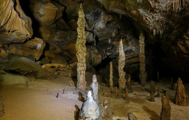 Imagen Columnas - Cueva Palomera