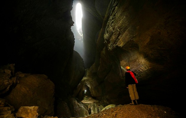 Imagen interior Cueva Palomera - Ojo Guareña