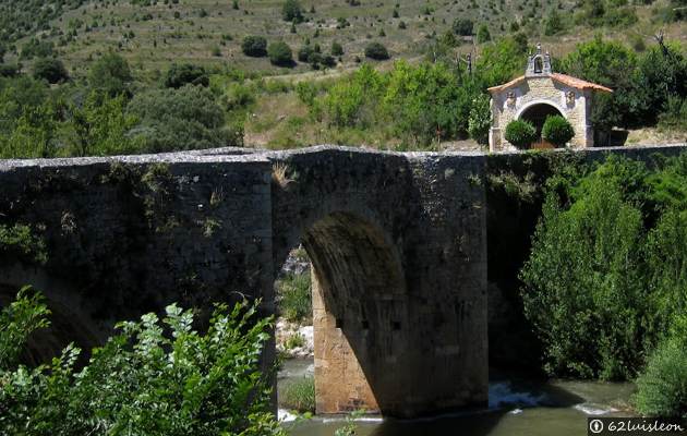 Puente y Ermita de San Antonio - Pesquera de Ebro