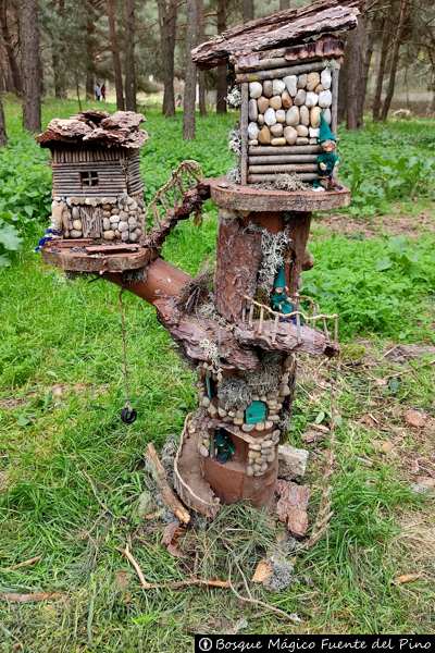 El bosque mágico de Fuente del Pino donde habitan hadas, gnomos y