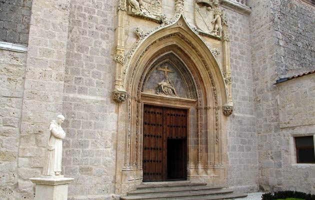 Gótico isabelino - Portada Cartuja de Miraflores - Burgos