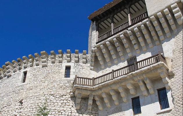 Torre de Santo Domingo y balcones - Castillo de Cuéllar