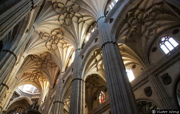 Interior - Catedral nueva de Salamanca