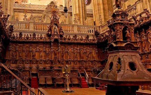Coro - Catedral nueva de Salamanca