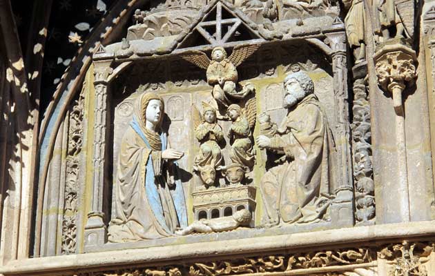 Nacimiento del Niño Jesús - Iglesia de Santa María de Aranda de Duero - Burgos