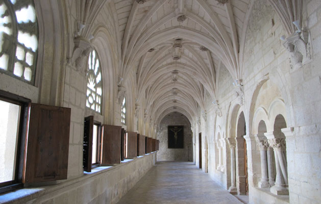 Qué ver en la Ribera del Duero - Claustro del Monasterio de La Vid