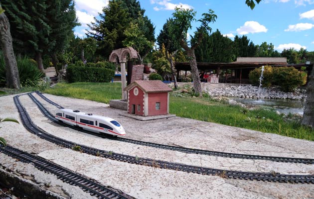 Trenes en miniatura - Parque Temático del Mudéjar