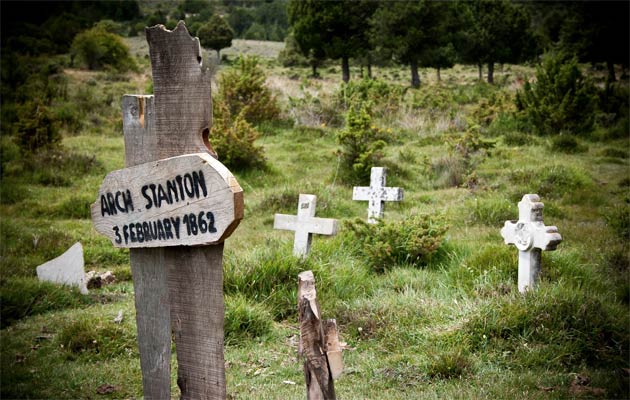 Recreación del Cementerio de Sad Hill - El Bueno, el Feo y el Malo