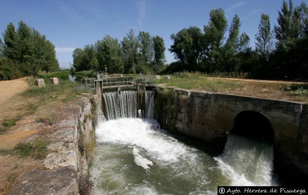 Sexta esclusa - Canal de Castilla