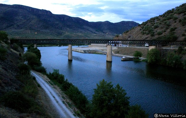 Muelle fluvial de Vega de Terrón
