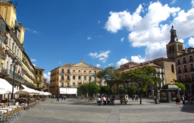 Ocio en Segovia - Plaza Mayor de Segovia