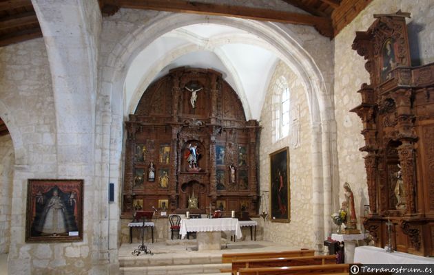 Interior Iglesia de Haza