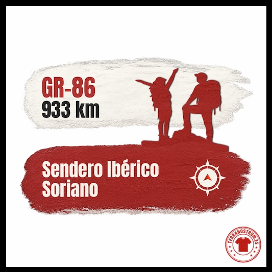 Camiseta GR-86 Sendero Ibérico Soriano